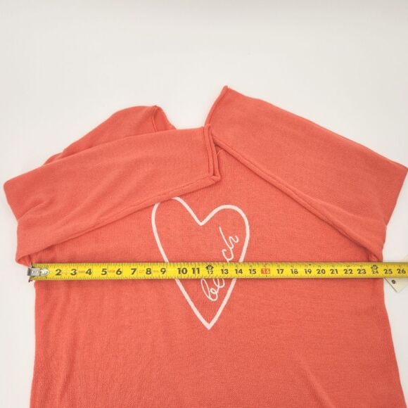 Madison + Hudson Knit Beach Sweater Womens Size 3X Coral Embroidered Boho - Picture 7 of 9